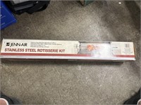 Stainless Steel Rotisserie Grill Kit