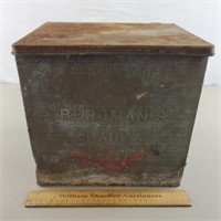 Bergmans Dairy Metal Box 11" H