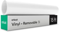Cricut Vinyl - Removable (15 ft)  White 12x180