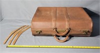 Leather Suitcase with Internal Compartments