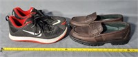 Men's Shoes: Nike Size 11.5, Polo Club Size 13