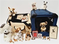 Dog Travel Bag, Soft Kennel & Figurines