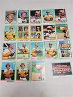 (19) 1978 Topps ASTROS Cards
