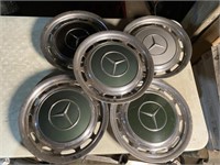 5 hubcaps