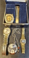 Wrist Watches & Pocket Watch; Pulsar, Hamilton etc