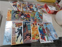 20 DC SUPERMAN COMIC BOOKS
