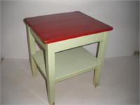 Vintage Stool  15x13x16 inches