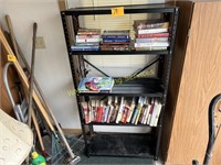 Metal Shelf & Books
