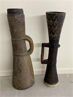 Primitive African Tribal Drums