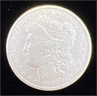 (Q) 1891-O U.S. Morgan Silver Dollar