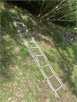 Aluminum 16ft unbranded extension ladder