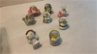 Collectible mini snow globes