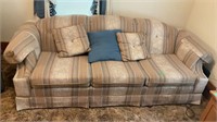 Stripe couch, 35in wide
