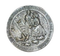 Aviculturists of Alsace & Lorraine French Medal