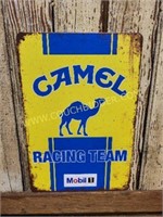 Nostalgic Camel Racing Team tin Sign