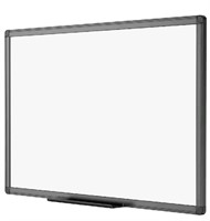 VIZ-PRO Magnetic Dry Erase Board Whiteboard, White