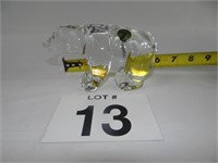 WATERFORD CRYSTAL LEAD CRYSTAL "BEAR"