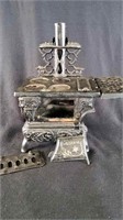 Vtg Cast Iron Toy Stove