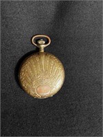 Vtg Colibri Pocketwatch Goldtone