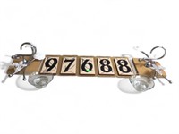 Ceramic Address Numbers