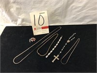 6 Sterling Pieces