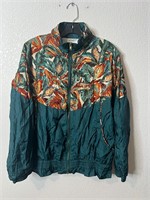 Vintage Windbreaker Jacket Green