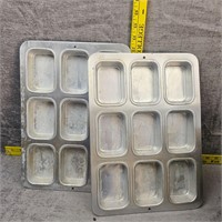 Mini 9 loaf Cake pans set