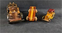 Vintage Wooden Car Toys Classic Cars Wooden Toys