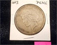 1923 PEACE HALF DOLLAR