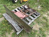 4' Snow Plow for Possibly Economy Tractor