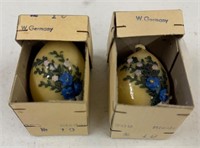 Vintage Decorative Egg Candles