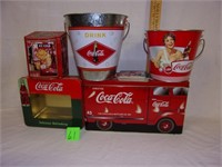 coke tins/buckets