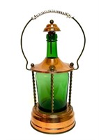 Mid Century Lantern Style Decanter