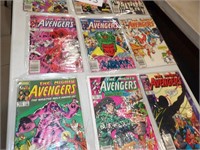 12) assorted vintage comic books