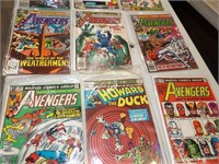 12) assorted vintage comic books