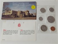1975 ROYAL CANADIAN MINT COLLECTORS COINS