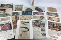 Print Advertising Magazine Ads, includes (15)