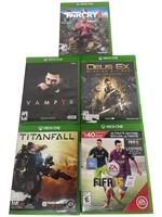 XBOX ONE GAMES - LOT OF 5