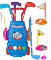 New Power star Kids Golf Club Set Golf Toy Plastic