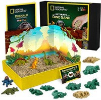 New- NATIONAL GEOGRAPHIC Dinosaur Play Sand - 2