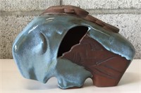 Decorative Pottery Buffalo