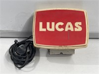 Original Lucas Driving Lights Plastic Showroom