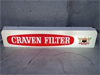 Original Craven Filter Cigarettes Point Of Sale