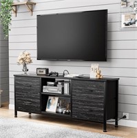 N6634  GIKPAL Dresser TV Stand 50 Drawers Black