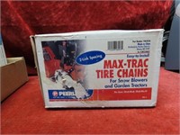 New Max Trac tire chains.