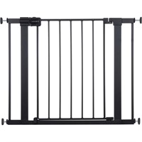 Safety 1st Easy Install Walk-Through Gate, Black