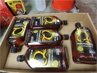 (4)Quarts Quaker advanced SAE 5W-30 motor oil.