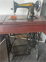 Vintage Reproduction Singer Treadle Sewing Machine