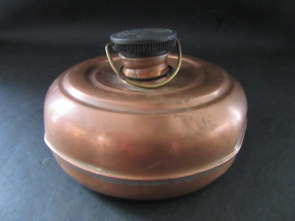 Antique Wendy Copper Bed Warmer