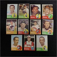 1963 Topps Baseball Cards, Ty Cline
